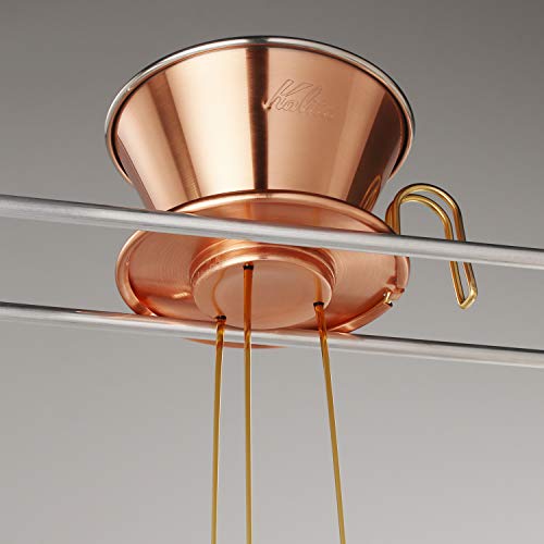 Carita coffee dripper copper made in Japan two to four people for TSUBAME & Kali - Picture 2 of 8