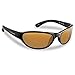 Flying Fisherman 7865BA Sunglass, Matte Black Frames/Amber Lenses