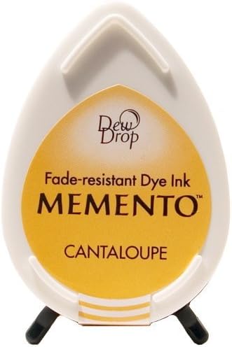Memento Dew Drop Ink Pads Tsukineko Cantaloupe Dew Drop Pad by Memento Dew Drop Ink Pads