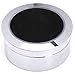 Mini Diameter 1.3 inch Loose Diamond or Gemstone Display Box Case Holder Show Container Metal(Silver)