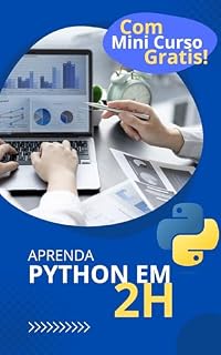 Livro Aprenda Python em 2h, com Mini Curso Python Gratuito