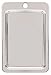 Amerock | Cabinet Pull | White / Polished Chrome | 3 inch (76 mm) Center to Center | Everyday Heritage | 1 Pack | Drawer Pull | Drawer Handle | Cabinet Hardware
