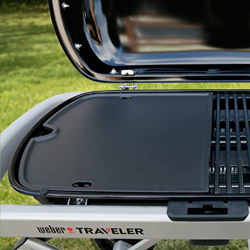 Hisencn Cast Iron Griddle for er Traveler Portable Gas Grill