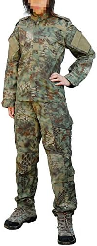 Amazon Arxy レディース 迷彩服 ぶかぶかしない 細身 u 上下セット マンドレイク L サバゲー 装備 アーミー コスプレ 戦闘服 通販