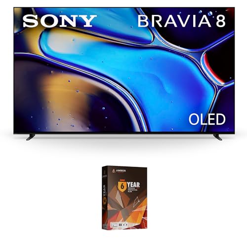 Sony K65XR80 65 Inch IMAX Enhanced Bravia OLED 4K HDR Google TV with 6 Year Amber Protection Plan (2024)