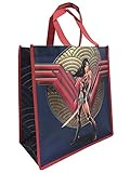 DC Comics Wonder Woman Freedom Fighter Full Tote Bag Grocery Shopping Bags