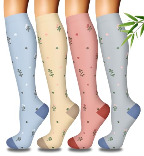 4 Pairs Compression Socks