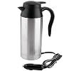 Auto elektrische waterkoker, 750 ml roestvrijstalen 12v sigarettenaansteker thermische mok water mok voor water koffie…