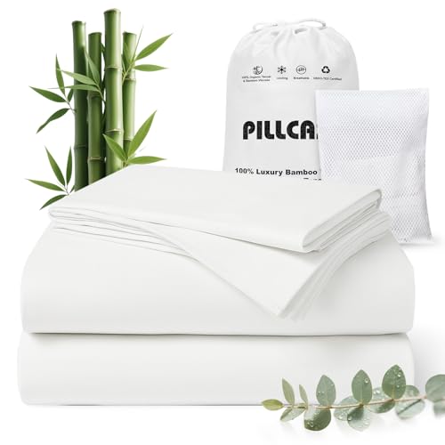 Pillcase Organic Tencel Bamboo Sheet Set