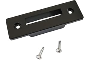 LXAUTOPCH Billet Aluminum Rear Sliding Moonroof Cover Latch, Sunroof Lock Rev 0 F Retainer 84900118 Compatible with Chevy Traverse, GMC Acadia, Buick Enclave(Rev0 black)