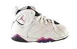 Jordan 7 Retro (TD) Baby Toddlers Shoes White/Fireberry-Black-Night Blue 304772-117