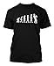 Tcombo Evolution To Saxophone Player Men's T-shirt