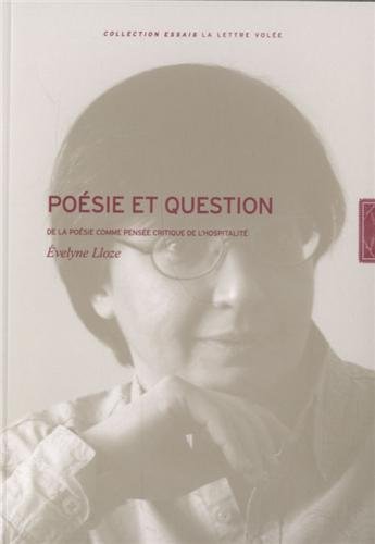 Poésie et question