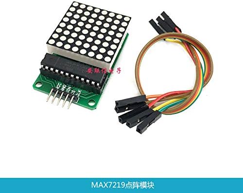 Ngkc3C MAX7219 dot Matrix Display Module to Send The line Control/MCU/led Matrix /8x8/51 Display Interface