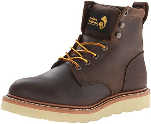 Golden Retriever Men's 2952 Safety Toe Wedge Boot