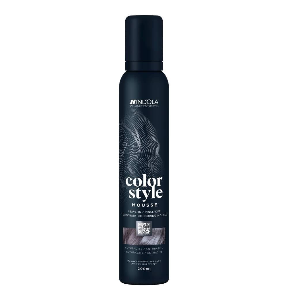 Indola Colour Style Mousse Anthracite 200 ml