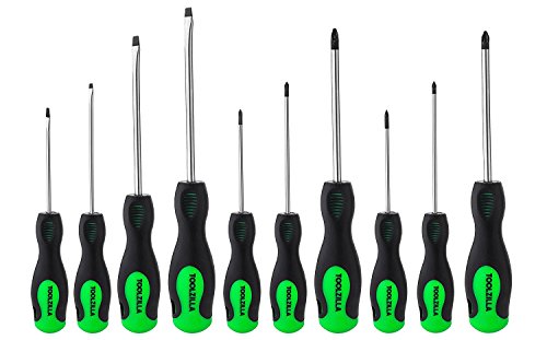 TOOLZILLA 10-teiliges Magnetisches Schraubendreher Set für alle Anwendungen - 3 verschiedene Modelle für Heimwerker, mit…