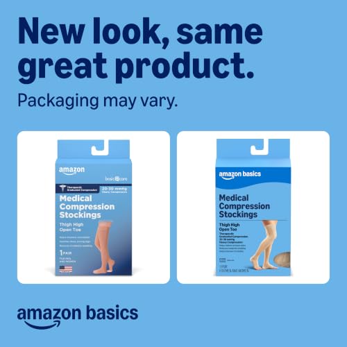 Amazon Basics Medical Compression Stockings, Women & Men photo 12