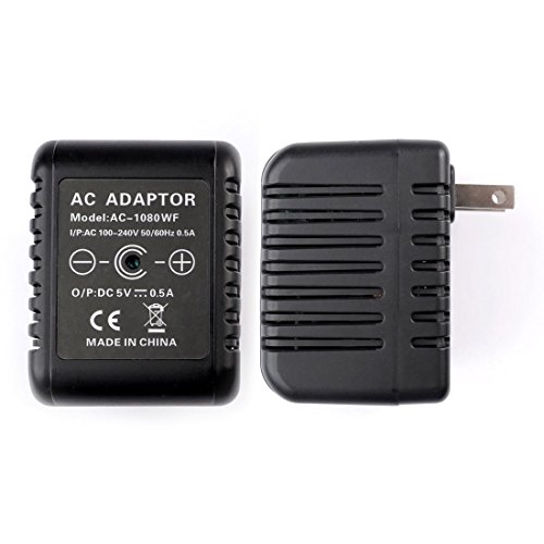 RecorderGear AC50 HD 1080P Hidden Camera AC Adapter / Motion Activated / 60FPS / Remote Control / Loop Recording / Covert Security Spy Nanny Cam