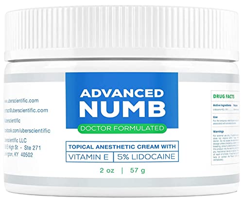 Photo 1 of Advanced Numb (2 oz 5% Lidocaine Pain Relief Cream, Lidocaine Ointment, Numbing Cream, Made in USA