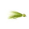 The-Fly-Fishing-Place-Clousers-Minnow-Fly-Fishing-Streamer-Flies-4-Saltwater-and-Bass-Flies-OliveGreen-Hook-Size-10