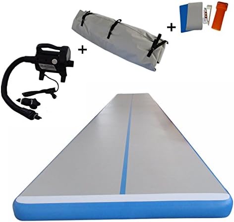 ARCADIAW Inflatable Air Track Training Mats for Gymnastics Tumbling with Size 4m/5m/6m/8m/10m/12m/15m