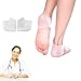 Dr.K.B Gel Heel Protectors for Plantar Fasciitis (Heel Pain) Honeycomb Silicone Breathable Advanced Material Technology, Comfortable, Durable! Rapid Heel Pain Relief, Reusable (1 Pair)