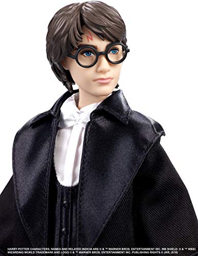 Mattel Harry Potter GFG13 - Weihnachtsball-Puppe, ca. 27cm groß, mit Einladung zum Weihnachtsball und Festumhang, tolles Spielzeug Geschenk für Kinder ab 6 Jahren – Bild 4