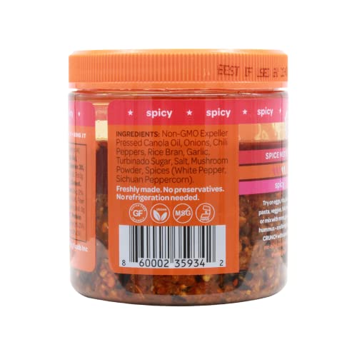 Mr. Bing Chili Crisp Spicy Delicious, Flavorful & Crunchy Chili Oil