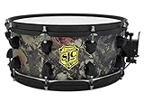 SJC Custom Drums Josh Dun Trench Camo Snare Drum