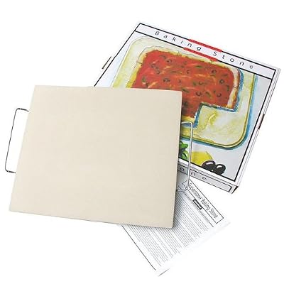 Sassafras SuperStone 13" x 15" Baking Stone with Rack