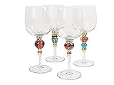 Artland Splendor Goblet Glasses, Set of 4