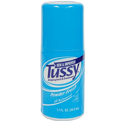 Tussy AntiPerspirant Deodorant RollOn Powder Fresh 1.70 oz ( Pack of