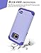 Galaxy S7 Edge Case, S7 Edge Nancy Shop Rugged Armor Series Heavy Duty Extreme Protection Ultra Slim Fit Dual Layer Premium Protective Cases Cover Bumper for Samsung Galaxy S7 Edge (2016) (Purple)
