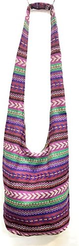 KARRESLYKARRESLY Bohemian Cotton Hippie Crossbody Bag Hobo Sling Bag Handmade Messenger Shoulder Bags