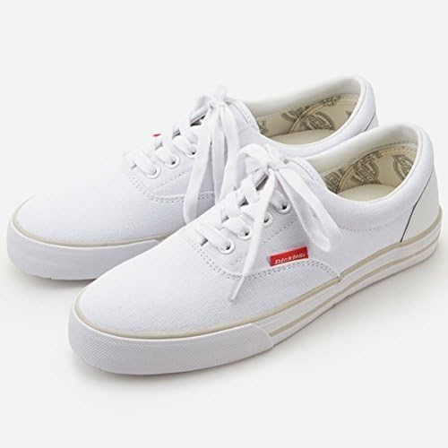 Amazon ディッキーズ Dickies キャンバスデッキスニーカー Borden ホワイト 23 0 スニーカー