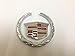 2 Piece Cadillac Size : 6 Cm. Steel Emblem Auto Car Accessories By Chrome 3d Badge 3m Adhesive