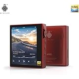 HIDIZS AP80 Hi-Fi Bluetooth MP3 Player, Portable High Resolution Digital Audio Player with LDAC/aptX/DSD, Lossless Music Player with Full Touch Screen (Red)