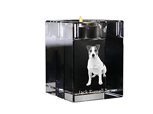 Bougeoir Avec Un Chien Crystal Candlestick Candle Holder