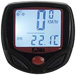 Petbly(TM)Sunding Waterproof 23 Functions Digital LCD Backlight Wired Bike Bicycle Cycle Computer Bike Odometer Speedometer