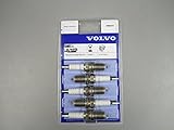 Genuine Volvo Spark Plugs Set 5 Cyinder Turbo Engines Multiple Vehicles See List #8692071