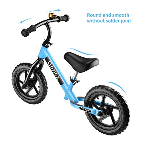 Gonex Kids Balance Bike 12 Inch No Pedals for 2, 3, 4, 5 Years Old Boys