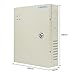 Lapetus 16 Channel Port 12V DC 10 Amp Amper with PTC Fuse Distributed Power Supply Box for CCTV DVR Security System and Camera or cameras