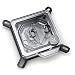 EKWB EK-Velocity CPU Waterblock, RGB, Intel CPU, Nickel/Plexi primary