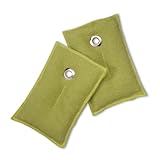 ZeoPack Odor & Moisture Filter, Naturally Removes Odor Using Zeolite, Keeps Food From Spoiling, Even Removes Mold-causing Bacteria, Rechargeable for Life, 2-pack, 200g