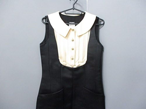 Amazon Co Jp シャネル Chanel ワンピース レディース 黒 アイボリー 08a 中古 服 ファッション小物