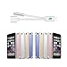 2 in 1 iphone 7 adapter, Premium Lightning Adapter and Charger (Silver)