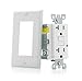 Paladin 20A Tamper Resistant GFCI GFI Receptacle Outlet w/ Wallplate & LED Indicator - UL Certified, White, 20 Amp 125v (10 Pack)