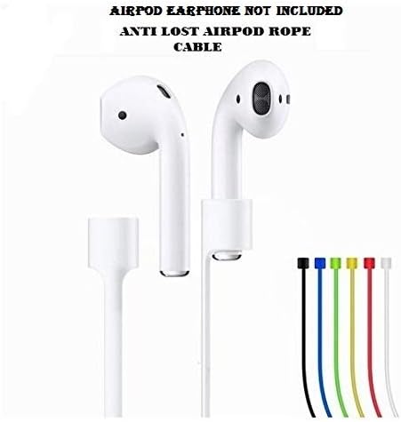 Coverskart Wireless Bluetooth Anti Lost Rope Strap Earphones Cable Cord for iPhone Airpods(Assorted) [Earphone is not Included]