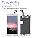 For iPhone 6S Plus Screen Replacement, Arotech Pre-assembled 5.5 Inch LCD 3D Touch Display Digitizer Assembly Kit with Repair Tool, Compatible with A1634 A1687 A1699 All Version (White)